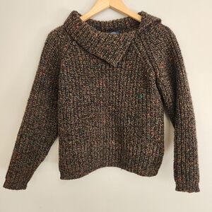 Vintage GAP Multicolor Knit Cowl Neck Sweater